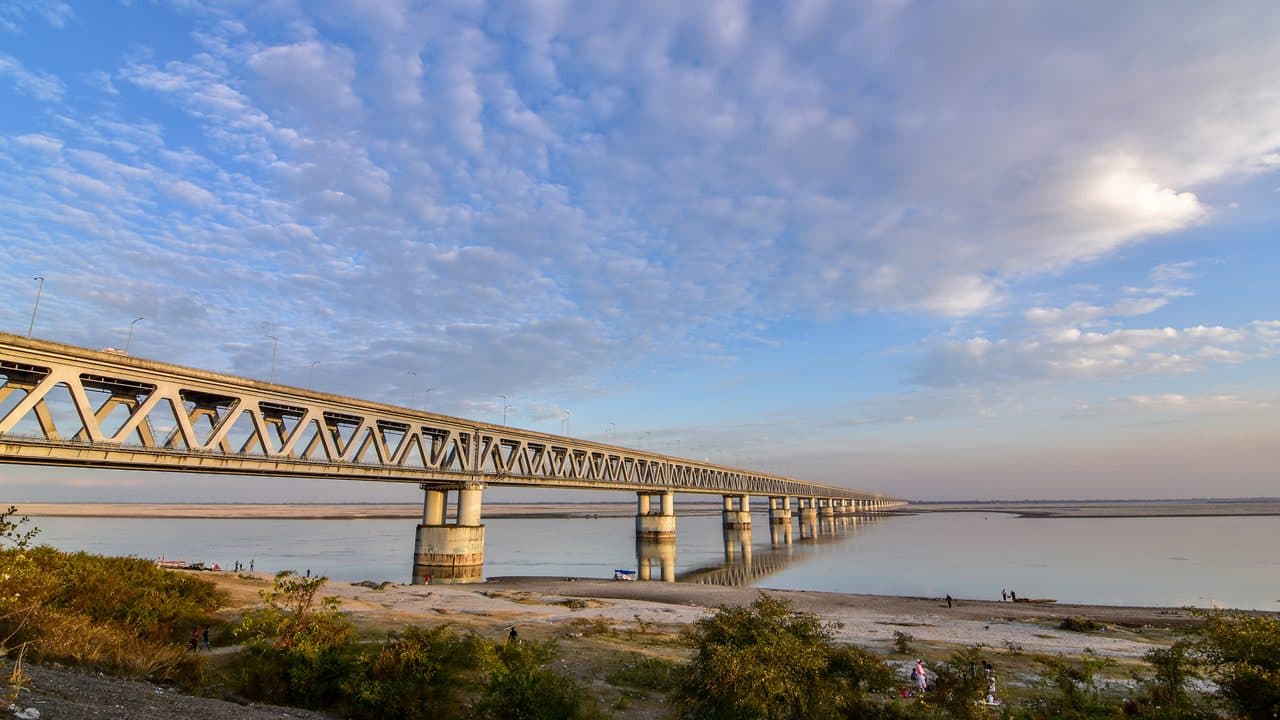 Bogibeel Bridge, India